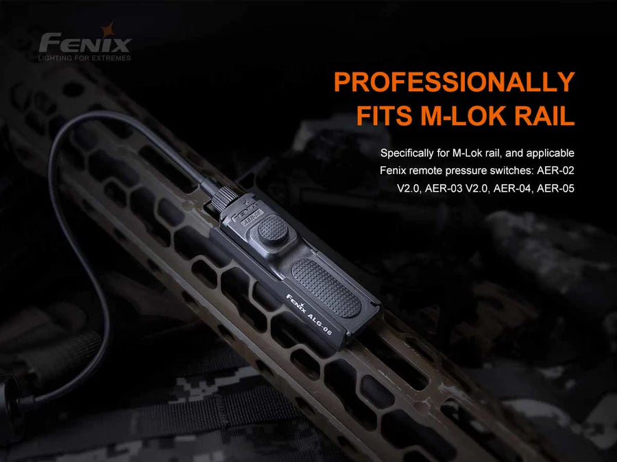 Fenix ALG-06 Pressure Switch Mount for M-Lok Rails ***Will ship around November 7th*** Remote Pressure Switch Mount Fenix 