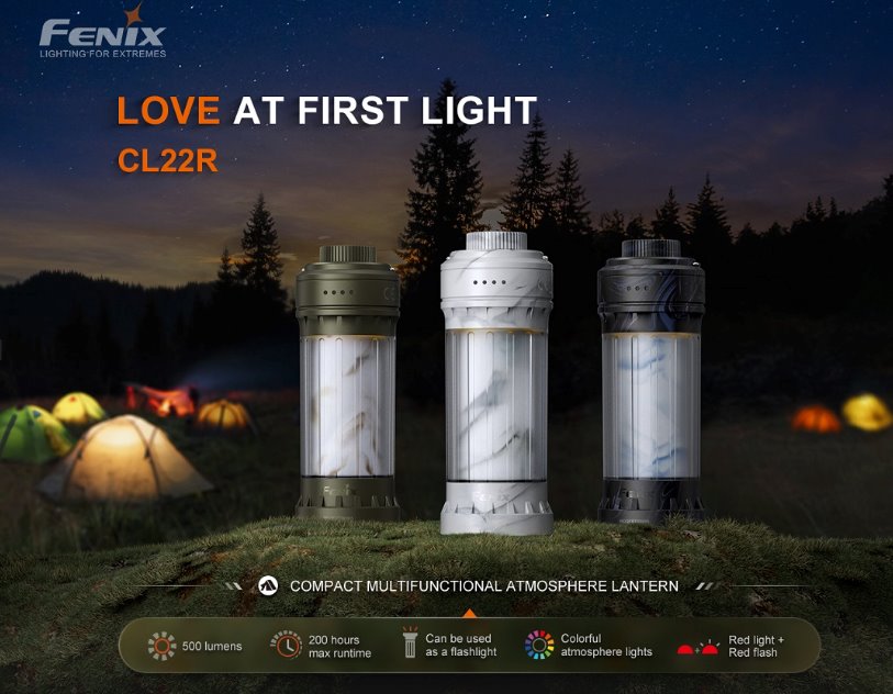 Fenix CL22R Rechargeable Lantern Camping Lantern Fenix 