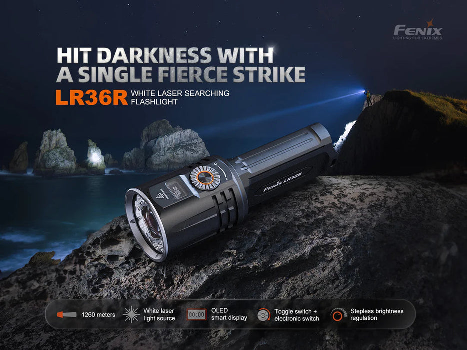 Fenix LR36R White Laser Searching Flashlight Flashlight Accessories Fenix 